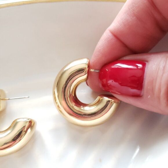 New! Anthro Tube Earrings  - Picture 13 of 16